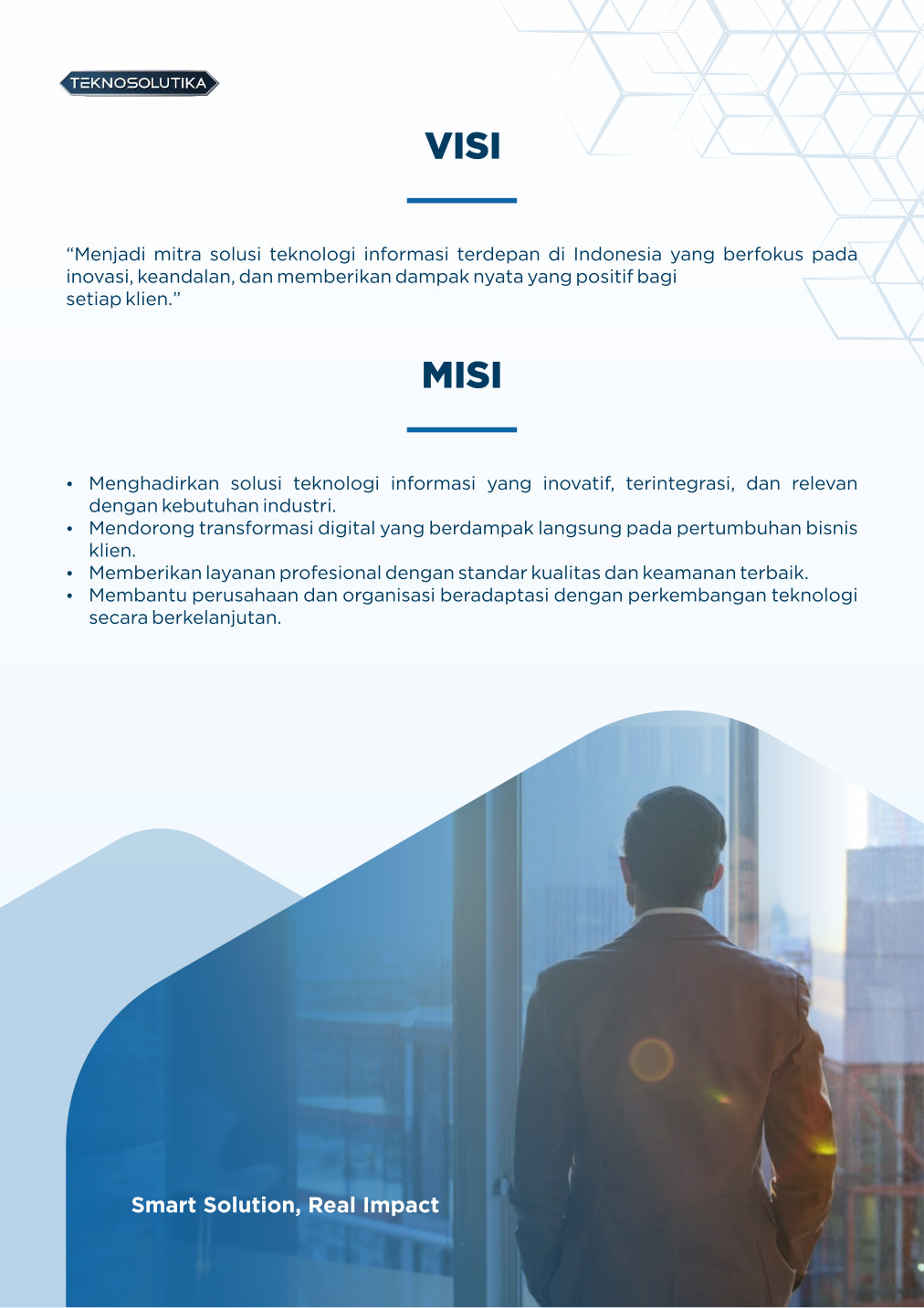 Visi dan misi TEKNOSOLUTIKA